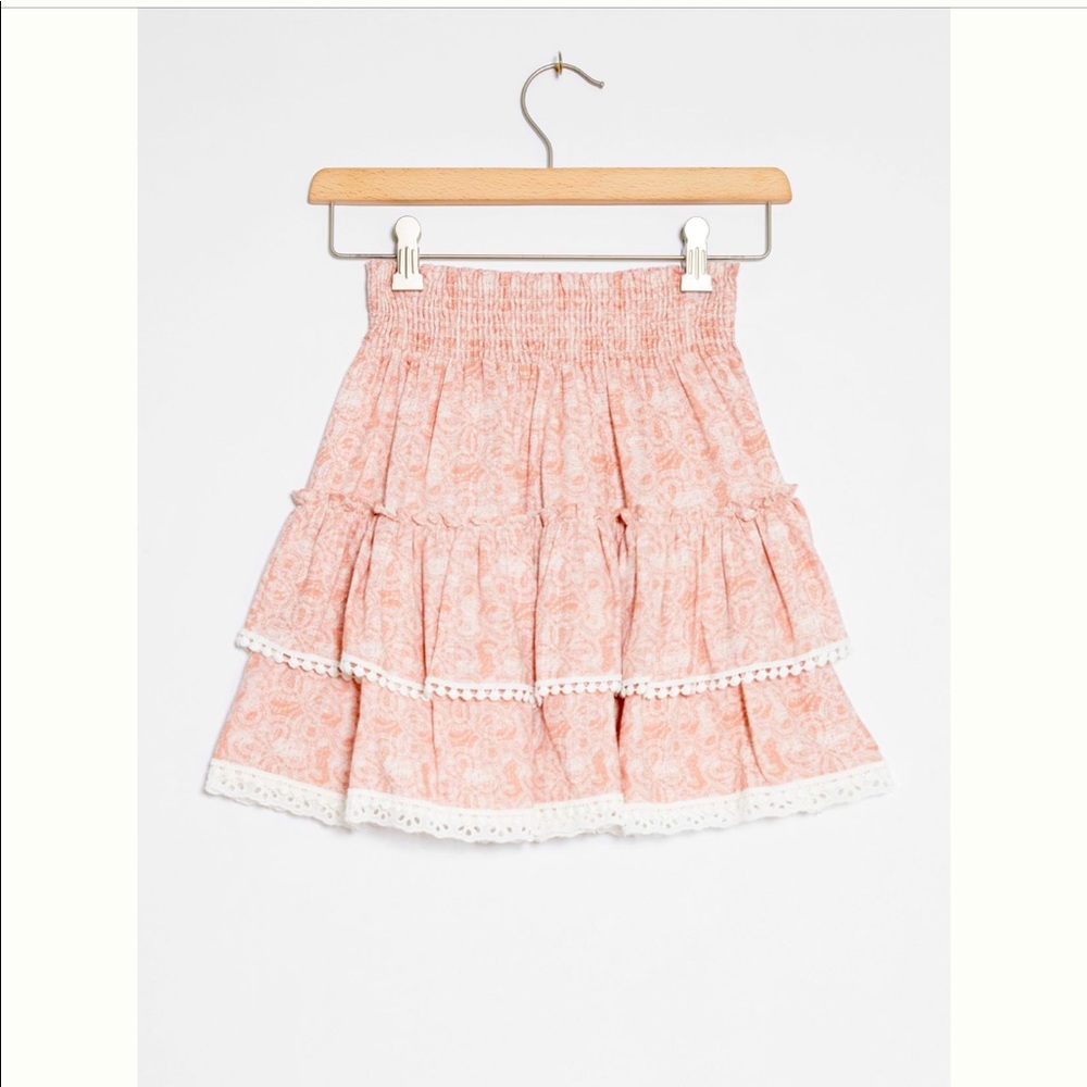 Marion ruffled mini skirt